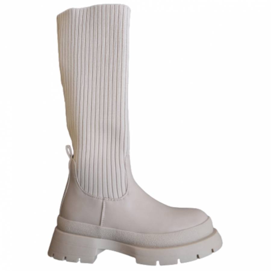 Bota caña algodón