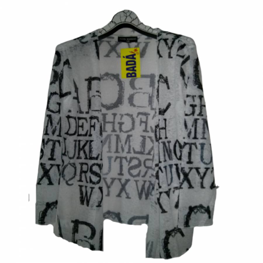 Chaqueta letras