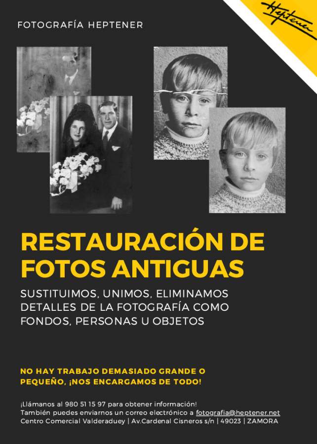Digitalización y Restauración de Fotos Antiguas