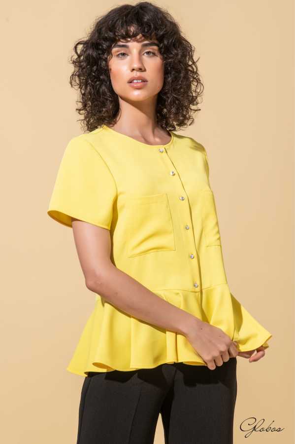 Blusa amarilla Ana Sousa